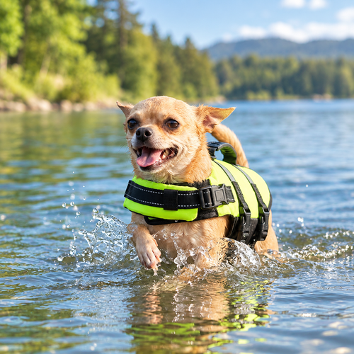 High-Visibility Dog Life Jacket